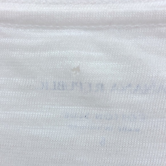 🎉3 For $10🎉New Banana Republic White Cotton Slub T-Shirt  Size S - Picture 5 of 6
